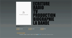 Desktop Screenshot of laurentruquier.com